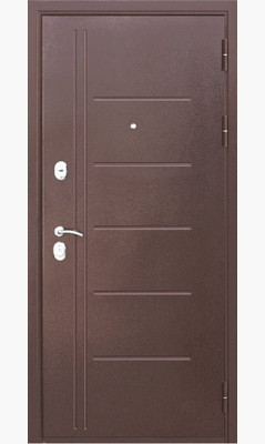 Входная дверь ТРИО АНТИК МЕДЬ - фото